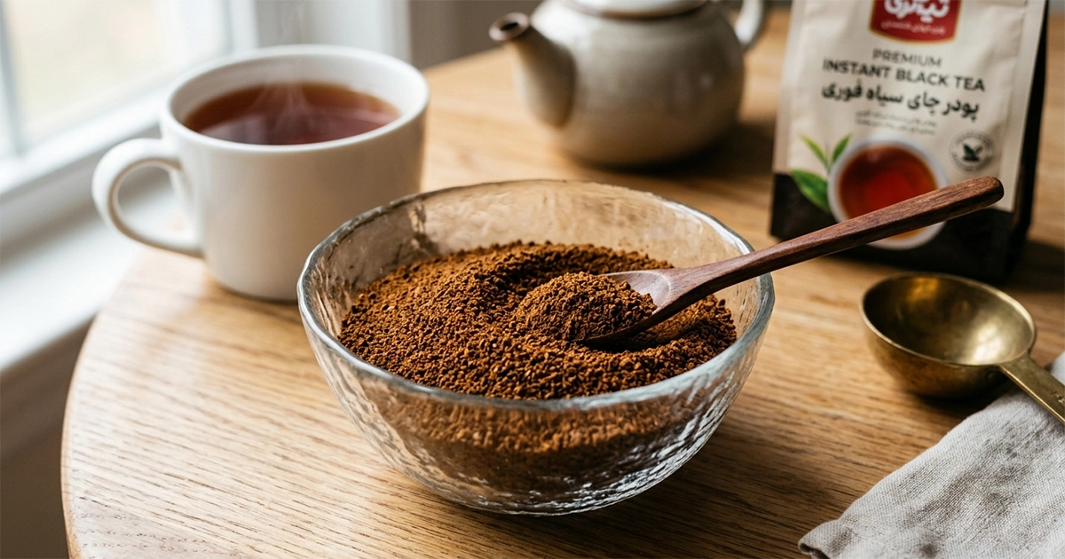 چای سیاه فوری