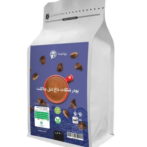 پاکت 500 گرمی شکلات داغ دبل با استویا پپتینا (آنلاین)