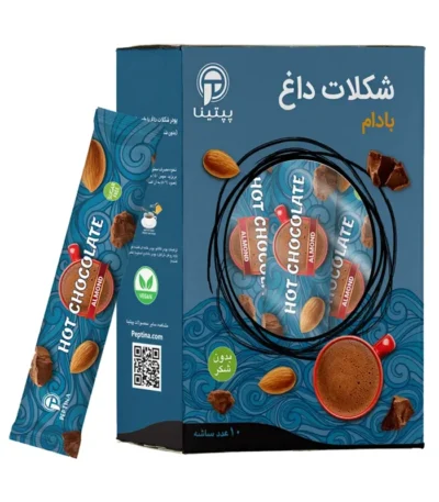 شکلات داغ بادام پپتینا بسته 10 عددی