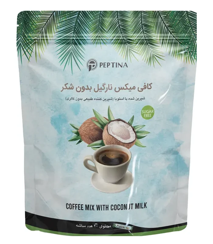 coconut-coffee-mix-20-sachets کافی میکس نارگیل پپتینا بسته 20 عددی