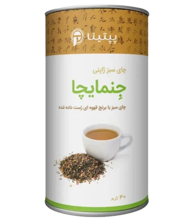 چای جنمایچا پپتینا‍ قوطی 40 گرمی