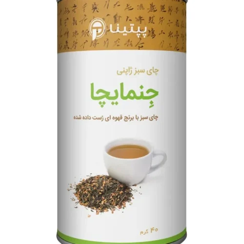 چای جنمایچا پپتینا‍ قوطی 40 گرمی