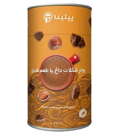 شکلات داغ فندق پپتینا‍ قوطی 100 گرمی
