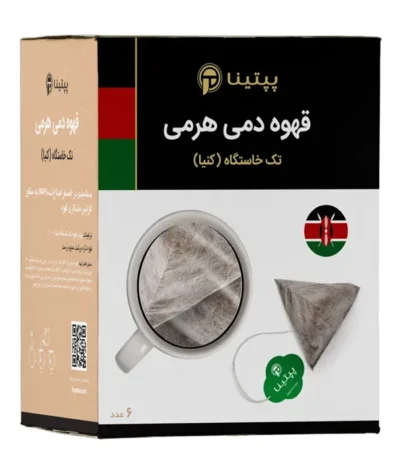 قهوه تک خاستگاه کنیا پپتینا بسته 6 عددی