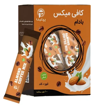 کافی میکس بادام پپتینا بسته 10 عددی