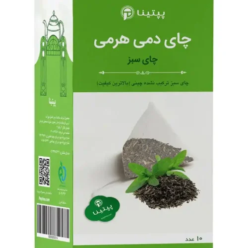 چای سبز خارجی پپتینا بسته 10 عددی