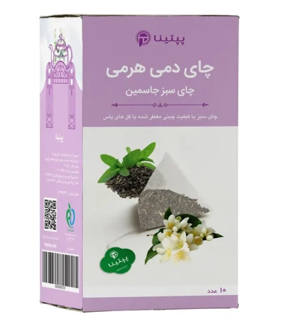 چای سبز جاسمین پپتینا بسته 10 عددی