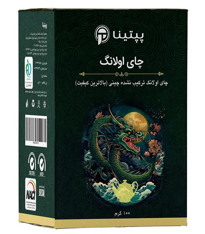 چای اولانگ پپتینا‍ جعبه 100 گرمی