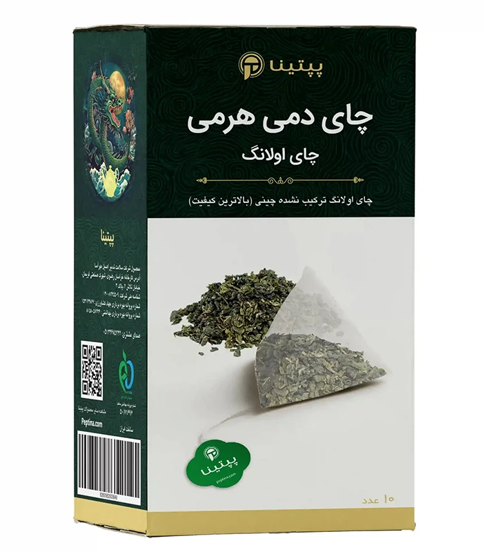 چای اولانگ پپتینا بسته 10 عددی