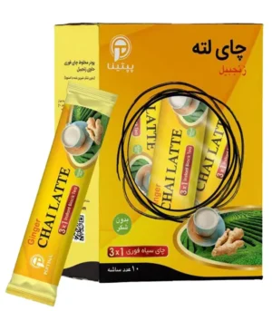 چای لته زنجبیل پپتینا بسته 10 عددی