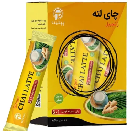 چای لته زنجبیل پپتینا بسته 10 عددی