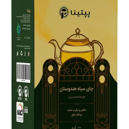 چای سیاه خالص هندوستان پپتینا‍ جعبه 100 گرمی