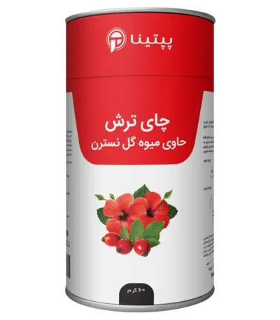 چای ترش و گل نسترن پپتینا‍ قوطی 60 گرمی