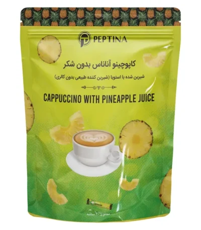 کاپوچینو آناناس پپتینا بسته 20 عددی