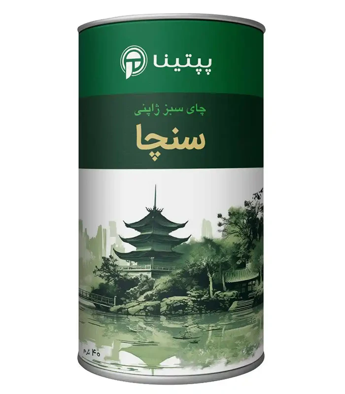 peptina-sencha-tea-40gr چای سبز سنچا پپتینا قوطی 40 گرمی