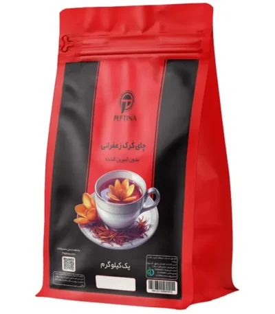 چای کرک زعفران پپتینا‍ پاکت 1 کیلوگرمی