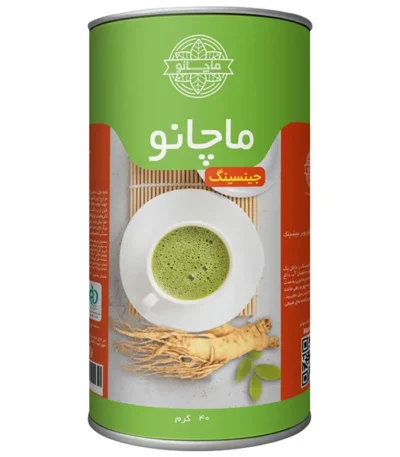 ماچا جینسینگ ماچانو‍ قوطی 40 گرمی