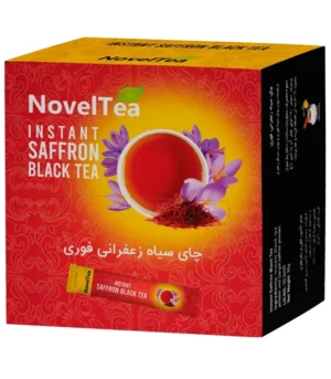چای سیاه زعفرانی فوری ناولتی بسته 30 عددی