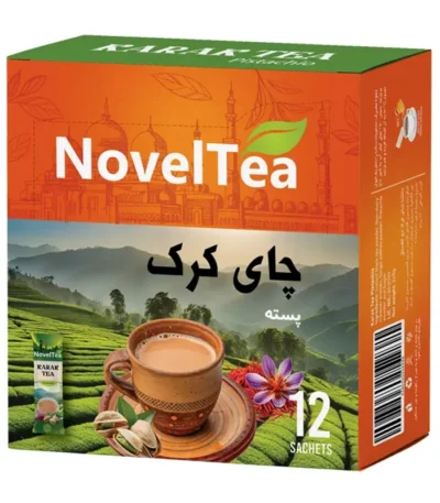 چای کرک پسته ناولتی بسته 12 عددی