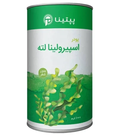 اسپیرولینا لته پپتینا‍ قوطی 100 گرمی